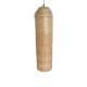 GloboStar® WAIKIKI 02349 Boho Κρεμαστό Φωτιστικό Πλέγμα Μονόφωτο 1 x E27 IP20 Μπεζ Ξύλο - Μ20 x Π20 x Υ80cm GloboStar® WAIKIKI 02349 Boho Κρεμαστό Φωτιστικό Πλέγμα Μονόφωτο 1 x E27 IP20 Μπεζ Ξύλο - Μ20 x Π20 x Υ80cm