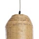 GloboStar® WAIKIKI 02349 Boho Κρεμαστό Φωτιστικό Πλέγμα Μονόφωτο 1 x E27 IP20 Μπεζ Ξύλο - Μ20 x Π20 x Υ80cm GloboStar® WAIKIKI 02349 Boho Κρεμαστό Φωτιστικό Πλέγμα Μονόφωτο 1 x E27 IP20 Μπεζ Ξύλο - Μ20 x Π20 x Υ80cm