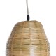 GloboStar® WAIKIKI 02350 Boho Κρεμαστό Φωτιστικό Πλέγμα Μονόφωτο 1 x E27 IP20 Μπεζ Ξύλο - Μ20 x Π20 x Υ80cm GloboStar® WAIKIKI 02350 Boho Κρεμαστό Φωτιστικό Πλέγμα Μονόφωτο 1 x E27 IP20 Μπεζ Ξύλο - Μ20 x Π20 x Υ80cm