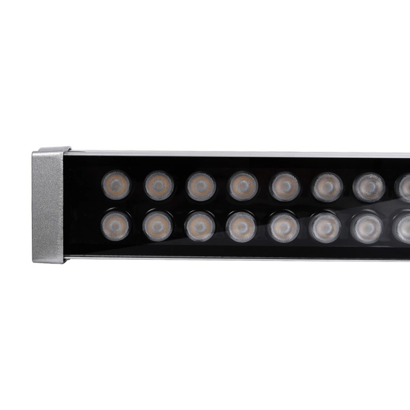 LED Wall Washer Αρχιτεκτονικού Φωτισμού 100cm GENIUS 72W CREE 24v 10080lm Δέσμης 10-30° Μοιρών Αδιάβροχο IP66 Θερμό Λευκό 3000k GloboStar 05116
