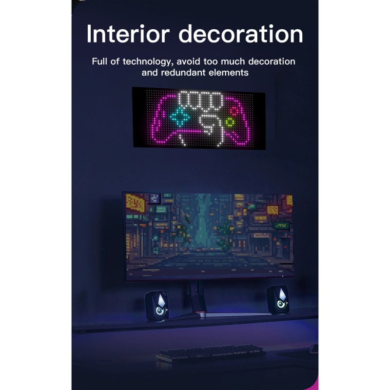 GLOBOSTAR® MATRIX GLB-106-0006 Κυλιόμενη Ψηφιακή Επιγραφή / Κορνίζα 27x12cm P4 48x24 Pixel LED 10W AC 220-240V Αδιάβροχο IP65 Πολύχρωμο RGB - Bluetooth Control μέσω iPIXEL APP - Μ28 x Π0.4 x Υ12cm - 2 Χρόνια Εγγύηση