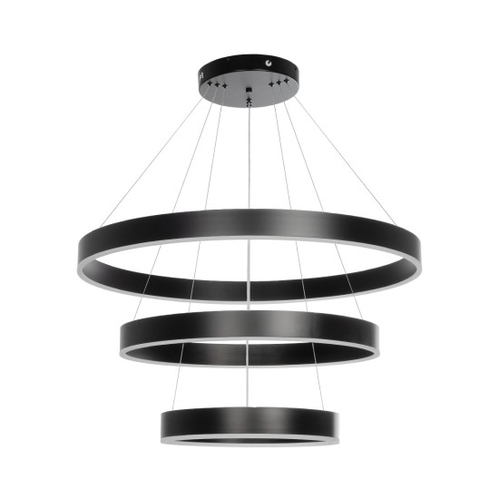 kelvo® VENOM 61188 Μοντέρνο Κρεμαστό Φωτιστικό Οροφής LED 120W 14158lm 120° AC 220-240V IP20 Ρυθμιζόμενο Λευκό CCT με Χειριστήριο από 2700K έως 6000K Dimmable - Lumileds SMD Chip - Μαύρο Ματ - Μ80 x Π80 x Υ60cm - 3 Χρόνια Εγγύηση kelvo® VENOM 61188 Μοντέρνο Κρεμαστό Φωτιστικό Οροφής LED 120W 14158lm 120° AC 220-240V IP20 Ρυθμιζόμενο Λευκό CCT με Χειριστήριο από 2700K έως 6000K Dimmable - Lumileds SMD Chip - Μαύρο Ματ - Μ80 x Π80 x Υ60cm - 3 Χρόνια Εγγύηση