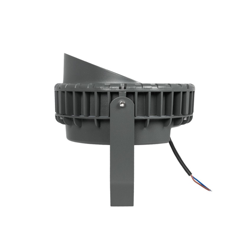GloboStar® TREELIGHT-VINA 90359 Σποτ Φωτισμού με Αντιθαμβωτική Γρίλια Ειδικό για Φυτά - Δέντρα με Βάση Κήπου / Καρφωτό LED 24W 2040lm 10° DC 24V Αδιάβροχο IP65 L21.5 x W18.3 x H14cm Αρχιτεκτονικό Πορτοκαλί 2200K - Γκρι Ανθρακί - 3 Years Warranty