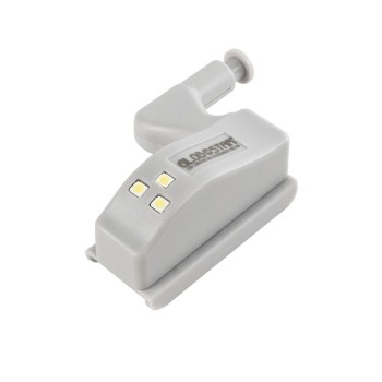 Φωτιστικό Ντουλάπας LED για Μεντεσέ με Διακόπτη On/Off Κουμπωτό με Μπαταρία(Δεν συμπεριλαμβάνεται) Ψυχρό Λευκό 6000k GloboStar 07032