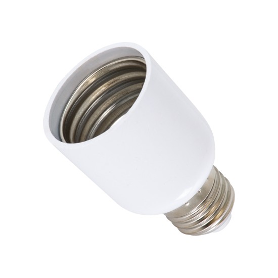 GloboStar® 79598 Πλαστικός Αντάπτορας Μετατροπέας από 1xE27 Ντουί σε 1xE40 Ντουί Λευκό GloboStar® 79598 Πλαστικός Αντάπτορας Μετατροπέας από 1xE27 Ντουί σε 1xE40 Ντουί Λευκό