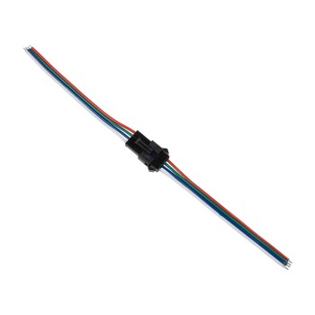 GloboStar® NEOVALE 70627 Σύνδεσμος Τροφοδοσίας για όλες τις Digital - Μ10 x Π0.9 x Υ1.3cm - Σετ 2 τμχ