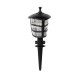 GloboStar® ZARDIN 203-0208 Vintage Καρφωτό Φωτιστικό Φαναράκι Μονόφωτο 1 x E27 IP44 Μαύρο Πλαστικό Σώμα - Μ17 x Π17 x Υ45cm GloboStar® ZARDIN 203-0208 Vintage Καρφωτό Φωτιστικό Φαναράκι Μονόφωτο 1 x E27 IP44 Μαύρο Πλαστικό Σώμα - Μ17 x Π17 x Υ45cm