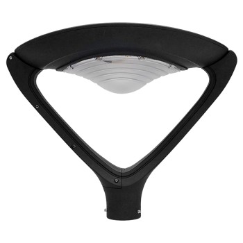 GLOBOSTAR® SQUARE 12117 Φωτιστικό Στύλου/Κολώνας Πλατείας/Πάρκου με Ασύρματο Χειριστήριο LED 25W 2500lm ?° Ενσωματωμένο Φωτοβολταϊκό Panel ?V ?W & Επαναφορτιζόμενη Μπαταρία Li-ion ?V 24000mAh με Αισθητήρα Κίνησης-Ημέρας-Νύχτας Αδιάβροχο IP65 Ψυχρό Λευ