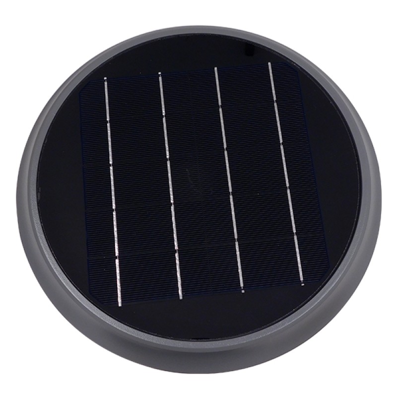 Αυτόνομο Αδιάβροχο IP65 Ηλιακό Φωτοβολταϊκό Φωτιστικό Τοίχου 26x37x26cm LED 10W με Αισθητήρα Νυχτός Ψυχρό Λευκό 6000k GloboStar 12125