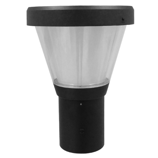 GLOBOSTAR® SOLARTIS 12126 Φωτιστικό Κολωνάκι Κήπου LED 10W 1000lm 180° με Ενσωματωμένο Φωτοβολταϊκό Panel ?V ?W & Επαναφορτιζόμενη Μπαταρία Li-ion ?V 12000mAh με Αισθητήρα Ημέρας-Νύχτας Αδιάβροχο IP65 Ψυχρό Λευκό 6000K - Γκρι Ανθρακί - Μ24 x Π32 x Υ28 Αυτόνομο Αδιάβροχο IP65 Ηλιακό Φωτοβολταϊκό Φωτιστικό Τοίχου 24x32x28cm LED 10W με Αισθητήρα Νυχτός Ψυχρό Λευκό 6000k GloboStar 12126
