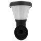 GLOBOSTAR® SOLARTIS 12126 Φωτιστικό Κολωνάκι Κήπου LED 10W 1000lm 180° με Ενσωματωμένο Φωτοβολταϊκό Panel ?V ?W & Επαναφορτιζόμενη Μπαταρία Li-ion ?V 12000mAh με Αισθητήρα Ημέρας-Νύχτας Αδιάβροχο IP65 Ψυχρό Λευκό 6000K - Γκρι Ανθρακί - Μ24 x Π32 x Υ28 Αυτόνομο Αδιάβροχο IP65 Ηλιακό Φωτοβολταϊκό Φωτιστικό Τοίχου 24x32x28cm LED 10W με Αισθητήρα Νυχτός Ψυχρό Λευκό 6000k GloboStar 12126