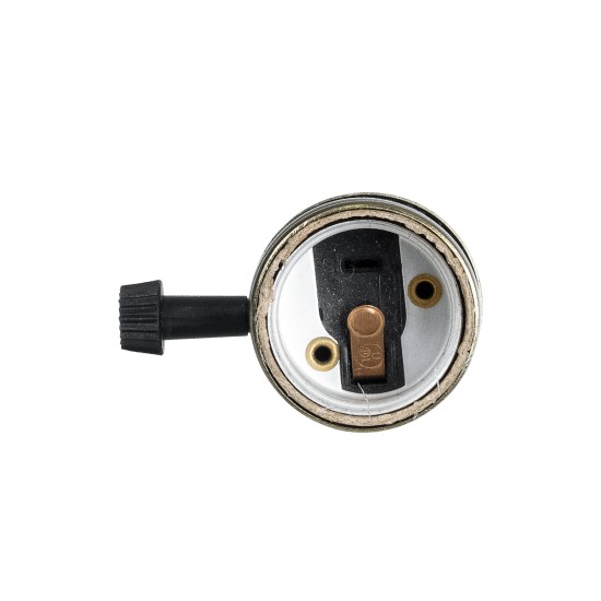 GloboStar® 78964 Ντουί Vintage Industrial Retro E27 με Διακόπτη ON/OFF - Μπρούτζινο - Μ5.5 x Π3.6 x Υ7cm GloboStar® 78964 Ντουί Vintage Industrial Retro E27 με Διακόπτη ON/OFF - Μπρούτζινο - Μ5.5 x Π3.6 x Υ7cm