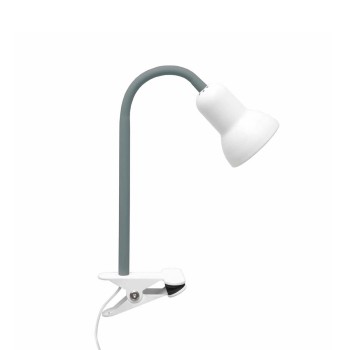 GLOBOSTAR® TAVOLO 204-0152 Παιδικό Επιτραπέζιο Φωτιστικό Πορτατίφ με Ντουί 1 x E14 AC 220-240V IP20 - Πράσινο & Λευκό - Μ11 x Π9 x Υ35cm