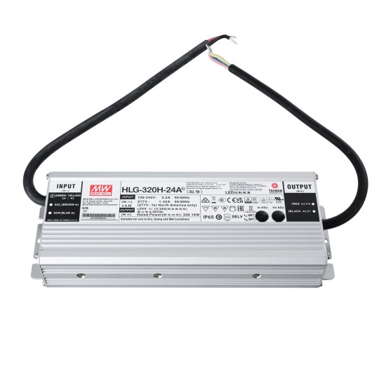 GLOBOSTAR® MEANWELL-HLG320H-24A 90794 Τροφοδοτικό/Μετασχηματιστής SELV 320W 13.3A DC24V Αδιάβροχο IP65 - AC 220-240V σε DC 24V / Ρυθμιζόμενο από DC 21V έως DC 26V - Μ25.2 x Π9 x Υ4.38cm - 3 Χρόνια Εγγύηση GLOBOSTAR® MEANWELL-HLG320H-24A 90794 Τροφοδοτικό/Μετασχηματιστής SELV 320W 13.3A DC24V Αδιάβροχο IP65 - AC 220-240V σε DC 24V / Ρυθμιζόμενο από DC 21V έως DC 26V - Μ25.2 x Π9 x Υ4.38cm - 3 Χρόνια Εγγύηση