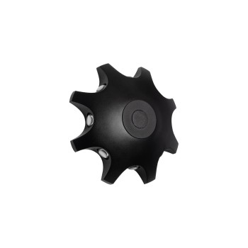 GLOBOSTAR® SPARK 60684 Μοντέρνο Φωτιστικό Τοίχου - Απλίκα LED 16W 2000lm 30° AC 220-240V Αδιάβροχο IP65 Θερμό Λευκό 2700K - CREE XPE Chip & TÜV SÜD Driver - Μαύρο Ματ - Μ25 x Π6 x Υ25cm - 5 Χρόνια Εγγύηση