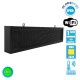 GloboStar® 90252 Κυλιόμενη Ψηφιακή Επιγραφή P10 LED SMD AC 220-240V με Wi-Fi - Αδιάβροχή IP54 - Μονής Όψης - Μ104 x Π9 x Υ24cm Πράσινο