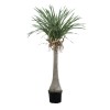 GloboStar® Artificial Garden BEAUCARNEA PALM TREE 20046 Τεχνητό Διακοσμητικό Φυτό Κυρτόφυλλος Μπουκαρνέα Υ165cm