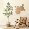 GloboStar® Artificial Garden OLIVE TREE 20054 Τεχνητό Διακοσμητικό Φυτό Ελιά Υ180cm