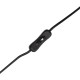 GloboStar® NOVA 201-0037 Μοντέρνο Επιδαπέδιο Φωτιστικό 1 x E27 IP20 Μαύρο Μεταλλό με Μαύρο Ύφασμα - Μ38 x Π38 x Υ155cm
