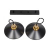 GloboStar® LUCANA 201-00043 Vintage Κρεμαστό Φωτιστικό Ράγα Vintage Δίφωτο 2 x E27 IP20 Mεταλλικό Μαύρο - Μ40 x Π25 x Υ75cm