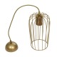 GloboStar® GLOMIA 201-0085 Vintage Κρεμαστό Φωτιστικό Πλέγμα Μονόφωτο 1 x E27 IP20 Μαύρο με Μπρονζέ Μέταλλο - Μ15 x Π15 x Υ75cm GloboStar® GLOMIA 201-0085 Vintage Κρεμαστό Φωτιστικό Πλέγμα Μονόφωτο 1 x E27 IP20 Μαύρο με Μπρονζέ Μέταλλο - Μ15 x Π15 x Υ75cm