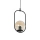 GloboStar® ZENITH 201-0093 Κρεμαστό Φωτιστικό Οροφής Μπάλα Μονόφωτο Vintage 1 x E27 IP20 Μαύρο Μέταλλο με Μελί Γυαλί - Μ17 x Π17 x Υ70cm GloboStar® ZENITH 201-0093 Κρεμαστό Φωτιστικό Οροφής Μπάλα Μονόφωτο Vintage 1 x E27 IP20 Μαύρο Μέταλλο με Μελί Γυαλί - Μ17 x Π17 x Υ70cm
