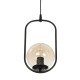 GloboStar® ZENITH 201-0093 Κρεμαστό Φωτιστικό Οροφής Μπάλα Μονόφωτο Vintage 1 x E27 IP20 Μαύρο Μέταλλο με Μελί Γυαλί - Μ17 x Π17 x Υ70cm GloboStar® ZENITH 201-0093 Κρεμαστό Φωτιστικό Οροφής Μπάλα Μονόφωτο Vintage 1 x E27 IP20 Μαύρο Μέταλλο με Μελί Γυαλί - Μ17 x Π17 x Υ70cm