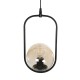 GloboStar® ZENITH 201-0093 Κρεμαστό Φωτιστικό Οροφής Μπάλα Μονόφωτο Vintage 1 x E27 IP20 Μαύρο Μέταλλο με Μελί Γυαλί - Μ17 x Π17 x Υ70cm GloboStar® ZENITH 201-0093 Κρεμαστό Φωτιστικό Οροφής Μπάλα Μονόφωτο Vintage 1 x E27 IP20 Μαύρο Μέταλλο με Μελί Γυαλί - Μ17 x Π17 x Υ70cm