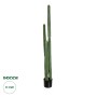 GloboStar® Artificial Garden CARNEGIEA CACTUS 20123 Τεχνητό Διακοσμητικό Φυτό Κάκτος Σαγκουάρο Υ160cm