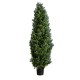 GloboStar® Artificial Garden CYPRESSUS LEYLANDII 20155 Τεχνητό Διακοσμητικό Φυτό Κυπαρίσσι Λέιλαντ Υ150cm
