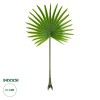 GloboStar® Artificial Garden SERENOA PALM LEAF 20172 Τεχνητό Διακοσμητικό Φύλο Φοινικόδεντρου Σερενόα Βεντάλια Π77 x Υ140cm