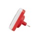 GloboStar® KIDDO 202-0001 Παιδικό Φωτιστικό Νυκτός LED 1W 95lm 360° AC220-240V IP20 Ψυχρό Λευκό 6000K - M5.5 x Π5.5 x Υ8cm - 2 Χρόνια Εγγύηση
