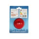 GloboStar® KIDDO 202-0001 Παιδικό Φωτιστικό Νυκτός LED 1W 95lm 360° AC220-240V IP20 Ψυχρό Λευκό 6000K - M5.5 x Π5.5 x Υ8cm - 2 Χρόνια Εγγύηση