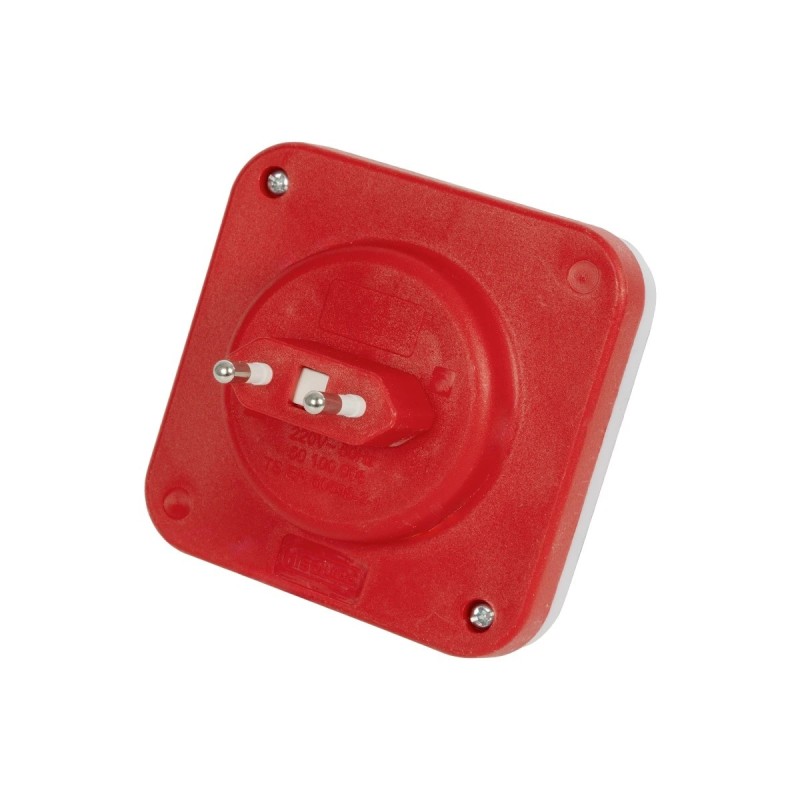 GloboStar® KIDDO 202-0004 Παιδικό Φωτιστικό Νυκτός LED 1W 95lm 360° AC220-240V IP20 Ψυχρό Λευκό 6000K - Μ5.5 x Π5.5 x Υ8cm - 2 Χρόνια Εγγύηση