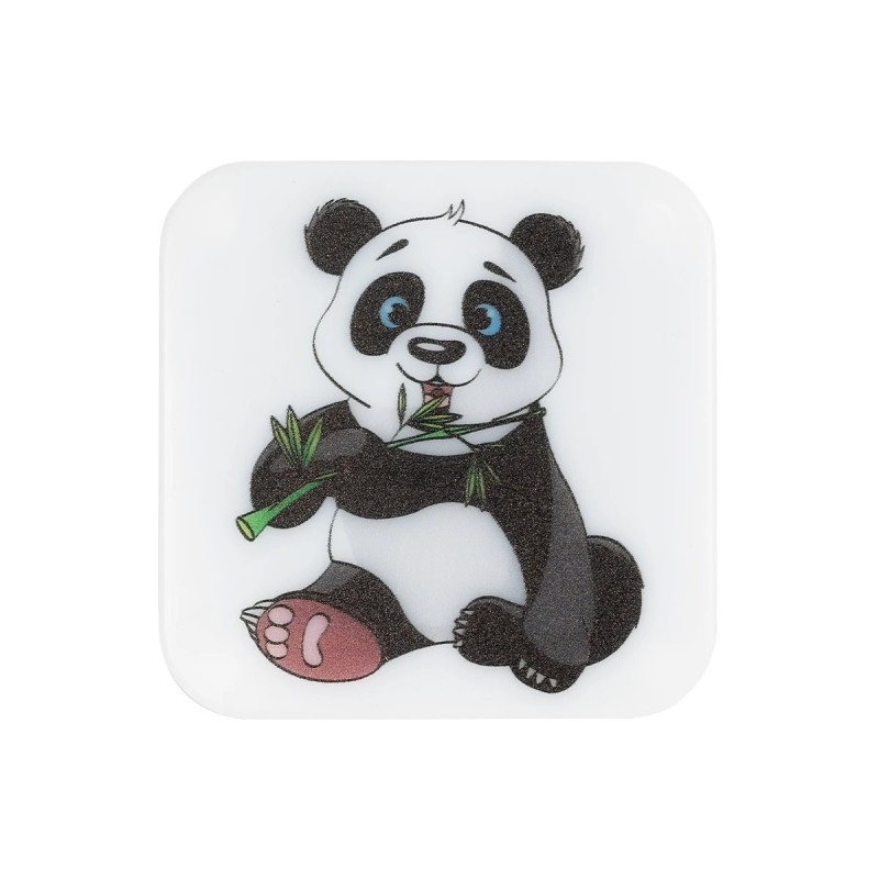 GloboStar® KIDDO 202-0007 Παιδικό Φωτιστικό Νυκτός LED 1W 95lm 360° AC220-240V IP20 Ψυχρό Λευκό 6000K - Μ5.5 x Π5.5 x Υ8cm - 2 Χρόνια Εγγύηση