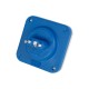 GloboStar® KIDDO 202-0007 Παιδικό Φωτιστικό Νυκτός LED 1W 95lm 360° AC220-240V IP20 Ψυχρό Λευκό 6000K - Μ5.5 x Π5.5 x Υ8cm - 2 Χρόνια Εγγύηση