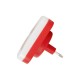 GloboStar® KIDDO 202-0008 Παιδικό Φωτιστικό Νυκτός LED 1W 95lm 360° AC220-240V IP20 Ψυχρό Λευκό 6000K - Μ5.5 x Π5.5 x Υ8cm - 2 Χρόνια Εγγύηση