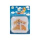 GloboStar® KIDDO 202-0008 Παιδικό Φωτιστικό Νυκτός LED 1W 95lm 360° AC220-240V IP20 Ψυχρό Λευκό 6000K - Μ5.5 x Π5.5 x Υ8cm - 2 Χρόνια Εγγύηση