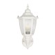 GloboStar® ENGLAND 202-0012 Vintage Επιτοίχιο Φωτιστικό Φαναράκι Μονόφωτο 1 x E27 IP44 Λευκό Πλαστικό - Μ20 x Π20 x Υ30cm GloboStar® ENGLAND 202-0012 Vintage Επιτοίχιο Φωτιστικό Φαναράκι Μονόφωτο 1 x E27 IP44 Λευκό Πλαστικό - Μ20 x Π20 x Υ30cm