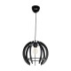 GloboStar® VIVIDUS 202-0028 Μοντέρνο Κρεμαστό Φωτιστικό Ανάρτηση Μονόφωτο 1 x E27 IP20 Μαύρο - Μ30 x Π30 x Υ70cm GloboStar® VIVIDUS 202-0028 Μοντέρνο Κρεμαστό Φωτιστικό Ανάρτηση Μονόφωτο 1 x E27 IP20 Μαύρο - Μ30 x Π30 x Υ70cm