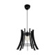GloboStar® VIVIDUS 202-0029 Μοντέρνο Κρεμαστό Φωτιστικό Ανάρτηση Μονόφωτο 1 x E27 IP20 Μαύρο - Μ30 x Π30 x Υ70cm GloboStar® VIVIDUS 202-0029 Μοντέρνο Κρεμαστό Φωτιστικό Ανάρτηση Μονόφωτο 1 x E27 IP20 Μαύρο - Μ30 x Π30 x Υ70cm