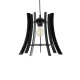 GloboStar® VIVIDUS 202-0029 Μοντέρνο Κρεμαστό Φωτιστικό Ανάρτηση Μονόφωτο 1 x E27 IP20 Μαύρο - Μ30 x Π30 x Υ70cm GloboStar® VIVIDUS 202-0029 Μοντέρνο Κρεμαστό Φωτιστικό Ανάρτηση Μονόφωτο 1 x E27 IP20 Μαύρο - Μ30 x Π30 x Υ70cm