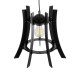 GloboStar® VIVIDUS 202-0029 Μοντέρνο Κρεμαστό Φωτιστικό Ανάρτηση Μονόφωτο 1 x E27 IP20 Μαύρο - Μ30 x Π30 x Υ70cm GloboStar® VIVIDUS 202-0029 Μοντέρνο Κρεμαστό Φωτιστικό Ανάρτηση Μονόφωτο 1 x E27 IP20 Μαύρο - Μ30 x Π30 x Υ70cm