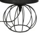 GloboStar® SHAPE 202-0057 Μοντέρνο Eπιτραπέζιο Φωτιστικό Πορτατίφ Μονόφωτο 1 x E27 IP20 Μαύρο Μέταλλο με Μαύρο Ύφασμα - Μ16 x Π16 x Υ30cm GloboStar® SHAPE 202-0057 Μοντέρνο Eπιτραπέζιο Φωτιστικό Μονόφωτο 1 x E27 IP20 Μαύρο Μέταλλο με Μαύρο Ύφασμα - Μ40 x Π40 x Υ27cm
