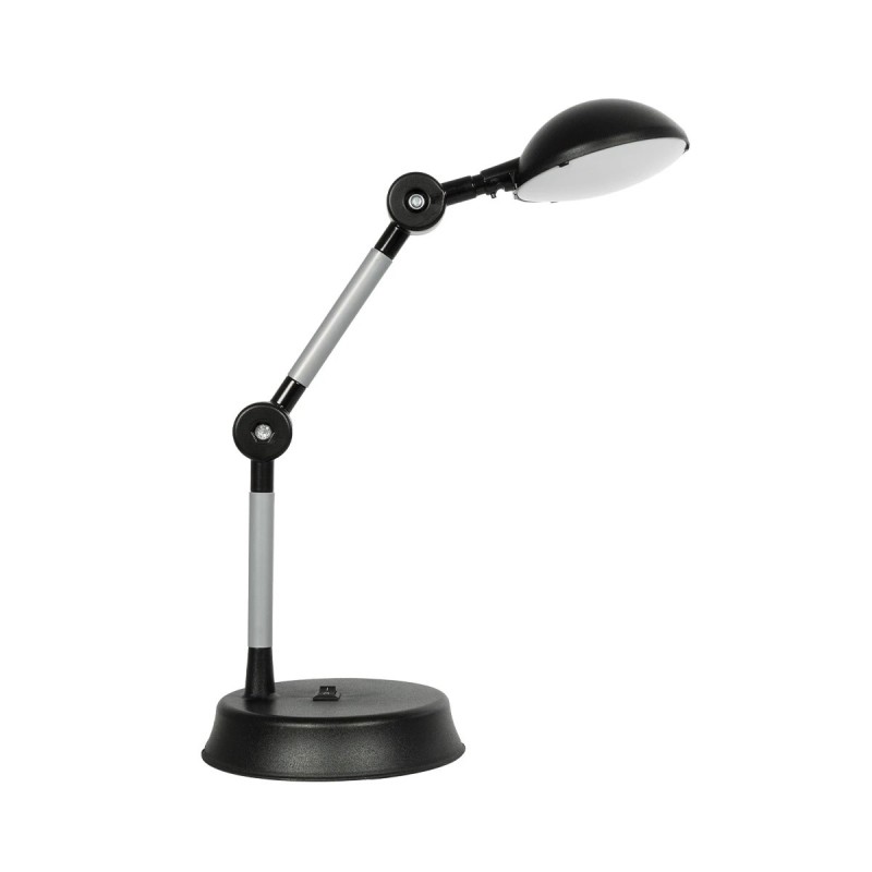 GloboStar® 202-0061 Μοντέρνο Επιτραπέζιο Φωτιστικό LED 6W 540lm 120° AC220-240V IP20 Ψυχρό Λευκό 6000K Μαύρο Πλαστικό - Μ20 x Π14.5 xΥ33cm  - 2 Χρόνια Εγγύηση