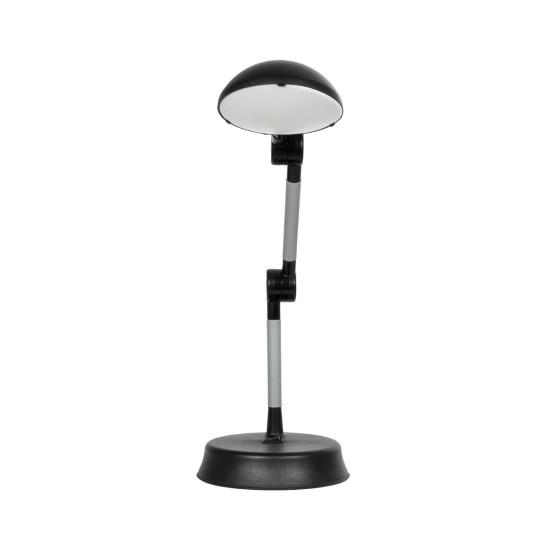 GloboStar® 202-0061 Μοντέρνο Επιτραπέζιο Φωτιστικό LED 6W 540lm 120° AC220-240V IP20 Ψυχρό Λευκό 6000K Μαύρο Πλαστικό - Μ20 x Π14.5 xΥ33cm  - 2 Χρόνια Εγγύηση