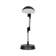 GloboStar® 202-0061 Μοντέρνο Επιτραπέζιο Φωτιστικό LED 6W 540lm 120° AC220-240V IP20 Ψυχρό Λευκό 6000K Μαύρο Πλαστικό - Μ20 x Π14.5 xΥ33cm  - 2 Χρόνια Εγγύηση