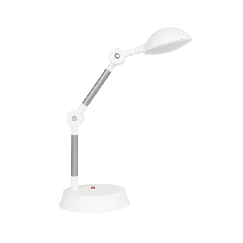 GloboStar® 202-0062 Μοντέρνο Επιτραπέζιο Φωτιστικό LED 6W 540lm 120° AC220-240V IP20 Ψυχρό Λευκό 6000K Λευκό Πλαστικό - Μ20 x Π14.5 xΥ33cm  - 2 Χρόνια Εγγύηση