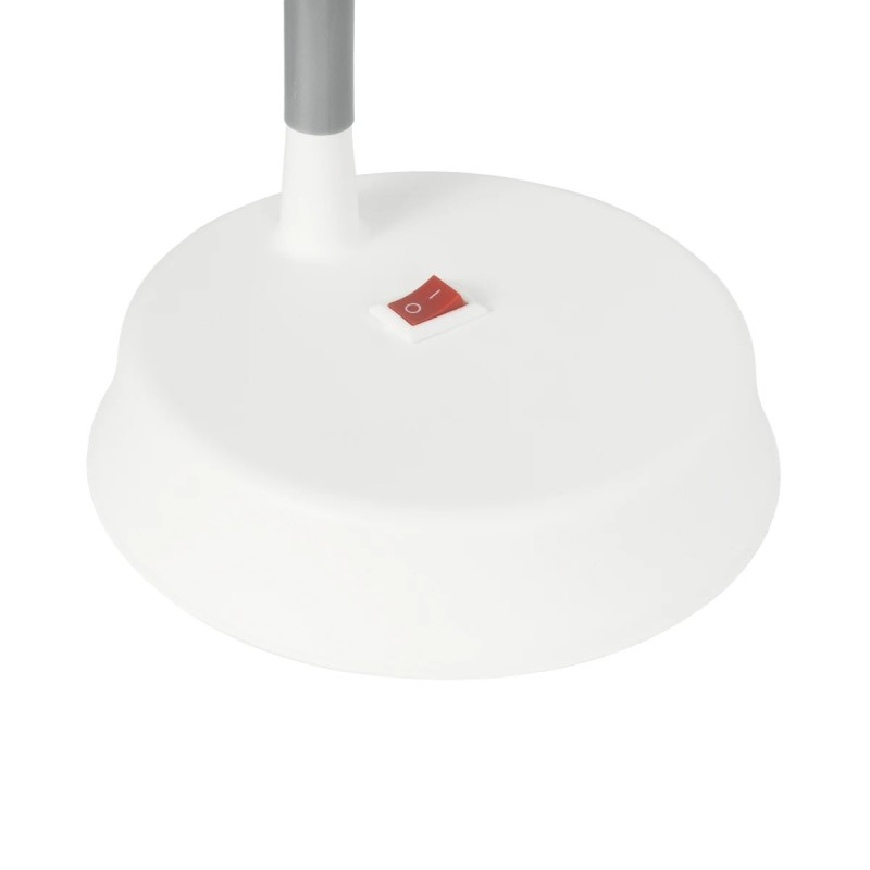 GloboStar® 202-0062 Μοντέρνο Επιτραπέζιο Φωτιστικό LED 6W 540lm 120° AC220-240V IP20 Ψυχρό Λευκό 6000K Λευκό Πλαστικό - Μ20 x Π14.5 xΥ33cm  - 2 Χρόνια Εγγύηση