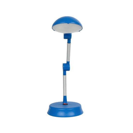 GloboStar® 202-0063 Μοντέρνο Επιτραπέζιο Φωτιστικό LED 6W 540lm 120° AC220-240V IP20 Ψυχρό Λευκό 6000K Μπλε Πλαστικό - Μ20 x Π14.5 xΥ33cm  - 2 Χρόνια Εγγύηση